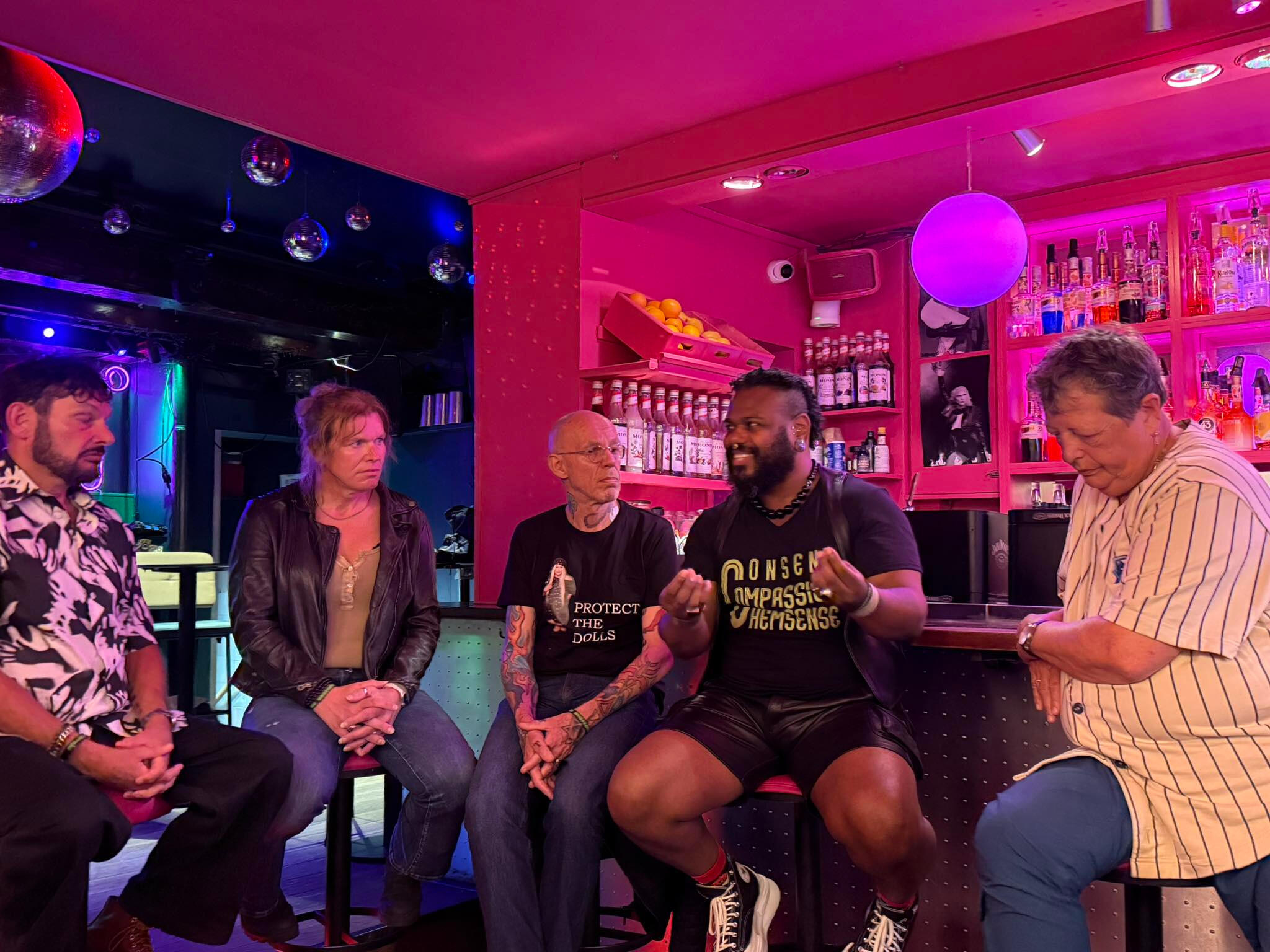 Henk Burger - Nicky van der Laar - Willem Gersanovic - Ben Thomas - Stan Steenkamp Faaij Panel dag 1